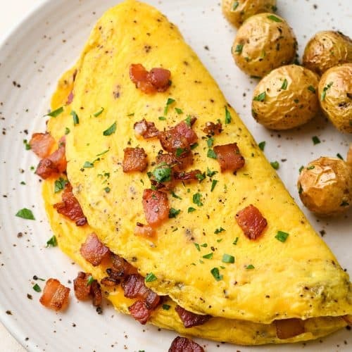 Soft Yellow Omelette
